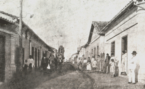 Rua 9 de julho em 1910