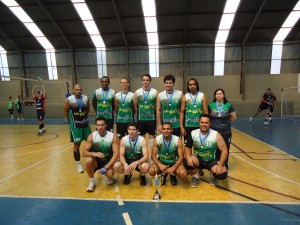 Equipe medalha de bronze 2013 - Volei.