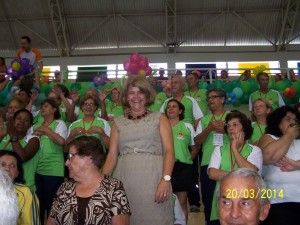 Valdete Fragalá esteve presente na Abertura do JORI 2014.