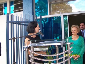 Deputada Estadual Márcia Lia prestigiou a solenidade comemorativa ao cinquentenário da cidade de Américo Brasiliense.