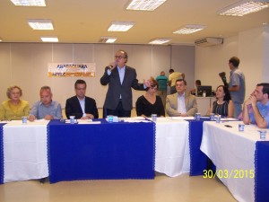 Vice- Presidente do Tribunal de Contas de SP - Dimas Ramalho.