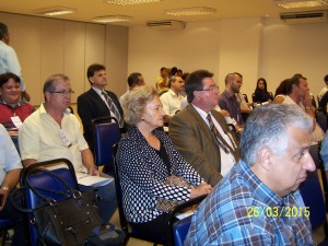 Prefeita Cleide Berti - PTB, participou do encontro ao lado de representantes da região.