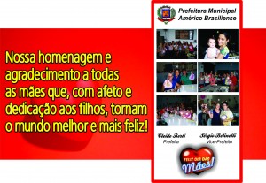 Feliz Dia das Mães