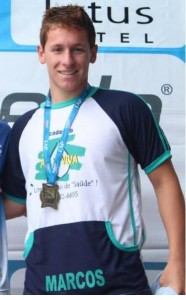 Marcos Sabadoto garante mais duas medalhas de  ouro.