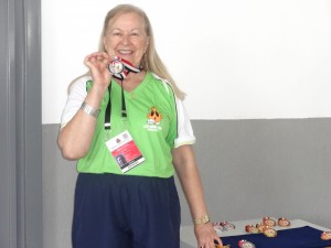 Darci - Vice- Campeã na modalidade Damas.
